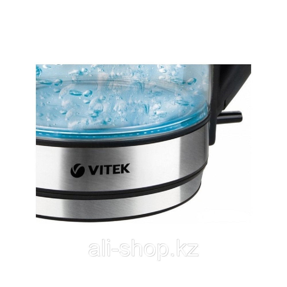 Электрический стеклянный чайник VITEK 7046(BK) - фото 2 - id-p113463768