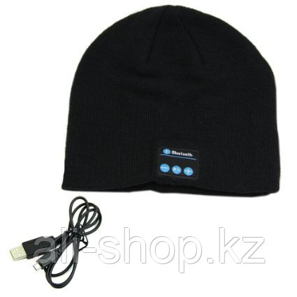 Bluetooth шапка, черная - фото 1 - id-p113463818