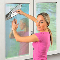 Пленка солнцезащитная (зеркальная) для окон, 60x300 см