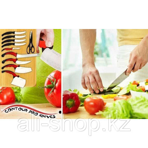 Набор ножей для кухни Contour Pro Эконом - без держателя - фото 5 - id-p113464117