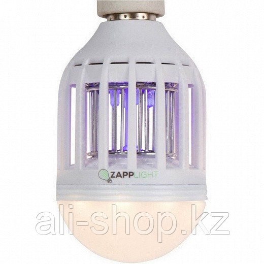 Cветодиодная лампочка ловушка, от комаров и насекомых Zapp Light - фото 2 - id-p113464227