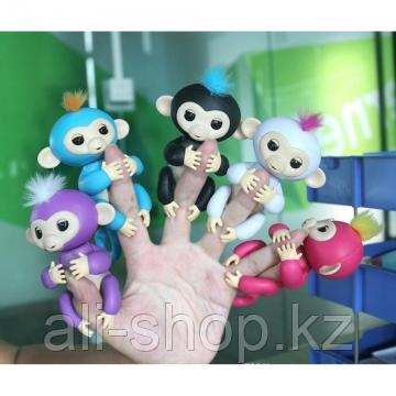 Интерактивная обезьянка Софи Fingerlings Baby Monkey, белый - фото 8 - id-p113464294