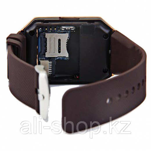 Умные часы DZ09 - Smart Watch DZ-09 - серебро, черный ремешок - фото 4 - id-p113464308