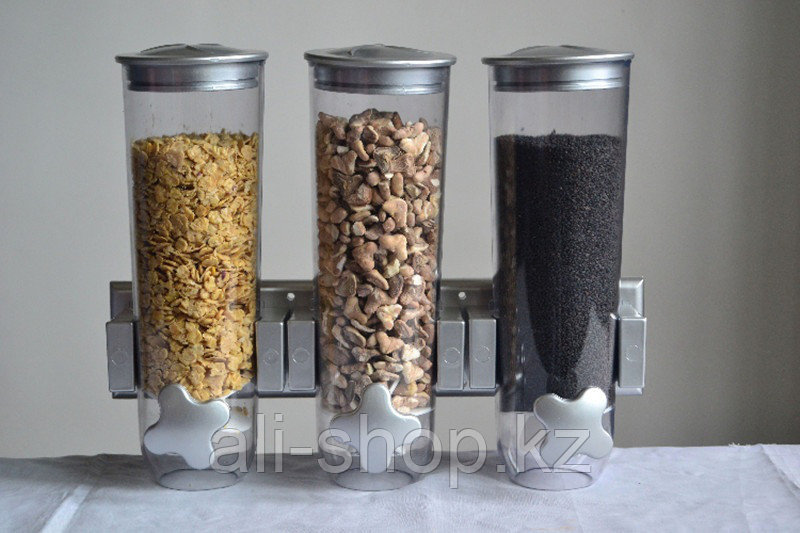 Диспенсер для сыпучих продуктов Triple Cereral Dispenser - фото 6 - id-p113464758
