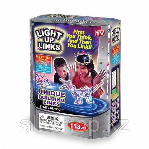 Детский светящийся конструктор Light up Links - фото 1 - id-p113464386