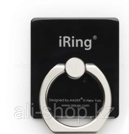 IRing - кольцо держатель для телефона, черный - фото 1 - id-p113464432