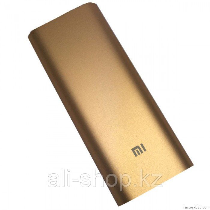 Power Bank XIAOMI, 16000 mAh, золото - фото 1 - id-p113464916