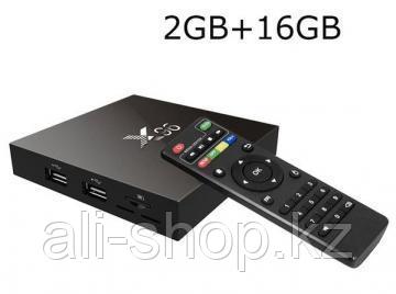 ТВ приставка X96 mini TV Box - Android Smart TV, 2GB RAM - 16GB ROM - фото 2 - id-p113465450