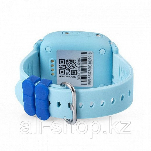 Умные детские часы Smart Baby Watch DF25G (GW400S), голубой - фото 4 - id-p113465524