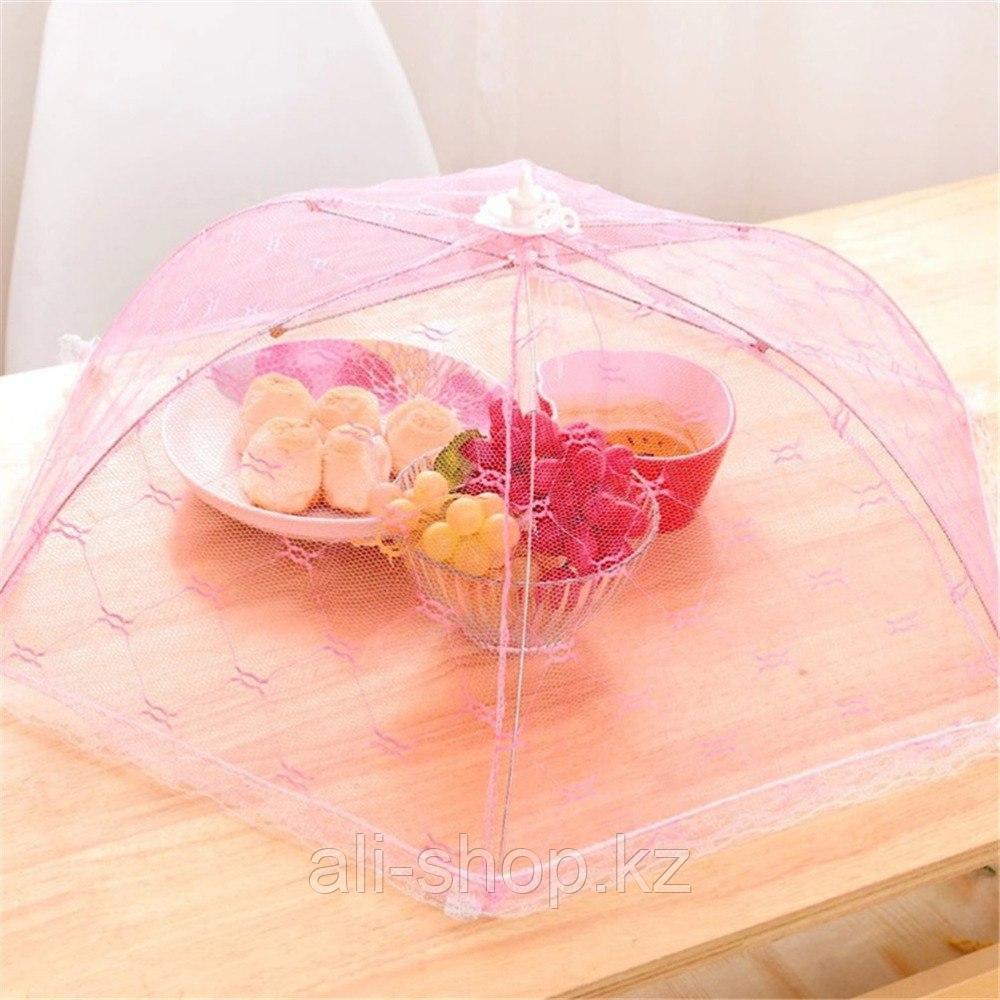 Кружевной защитный зонт для продуктов - 32*32*20 см, цвет микс - фото 1 - id-p113465023