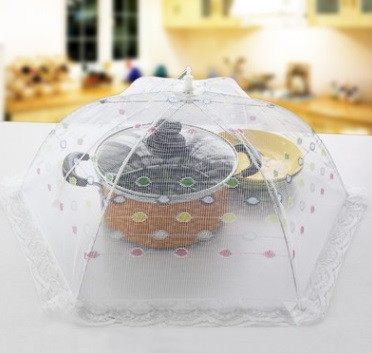 Кружевной защитный зонт для продуктов - 32*32*20 см, цвет микс - фото 5 - id-p113465023