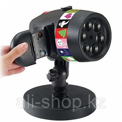 Лазерный проектор слайдов Full Color Holiday Slides, 12 штук - фото 2 - id-p113465166