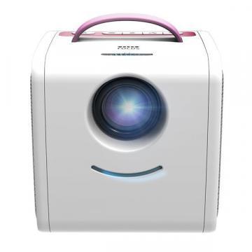 Детский LED-проектор Мультикубик, розовый - фото 1 - id-p113466415