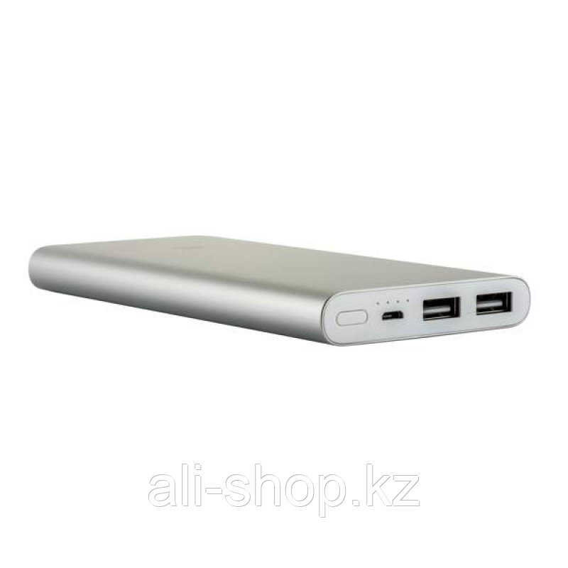 Внешний аккумулятор Xiaomi 10000mAh Mi Power Bank 2S, серебро - фото 3 - id-p113465882