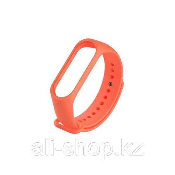 Ремешок для фитнес браслета Xiaomi Mi Band 3 Strap, оранжевый - фото 2 - id-p113465894