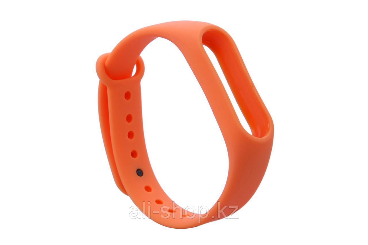 Ремешок для фитнес браслета Xiaomi Mi Band 3 Strap, оранжевый - фото 3 - id-p113465894