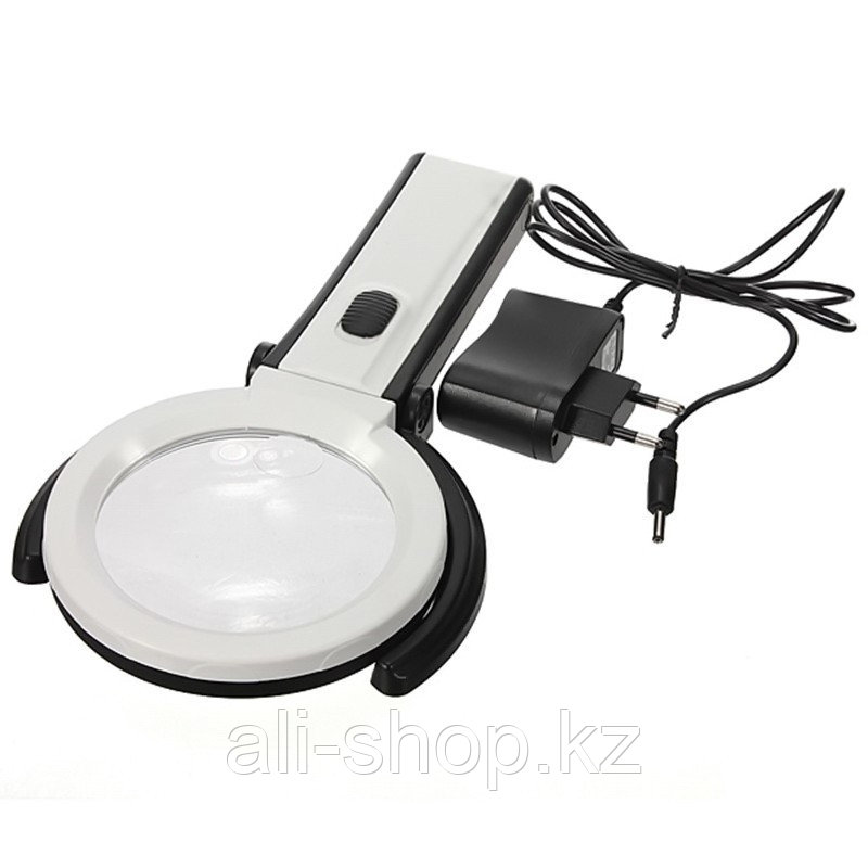 Настольная лупа-лампа 10 LED складная для чтения и рукоделия - фото 4 - id-p113466608