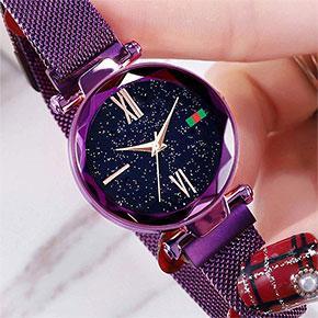Женские наручные часы Starry Sky Watch, фиолетовый - фото 1 - id-p113466028