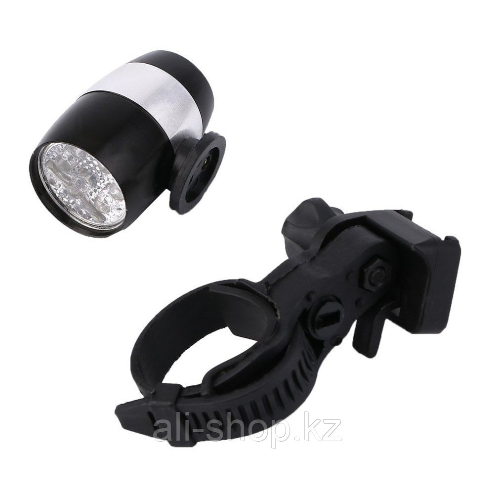 Мини-фонарь для велосипеда Mini Safety Light Dachelun 6 LED, чёрный - фото 4 - id-p113466694