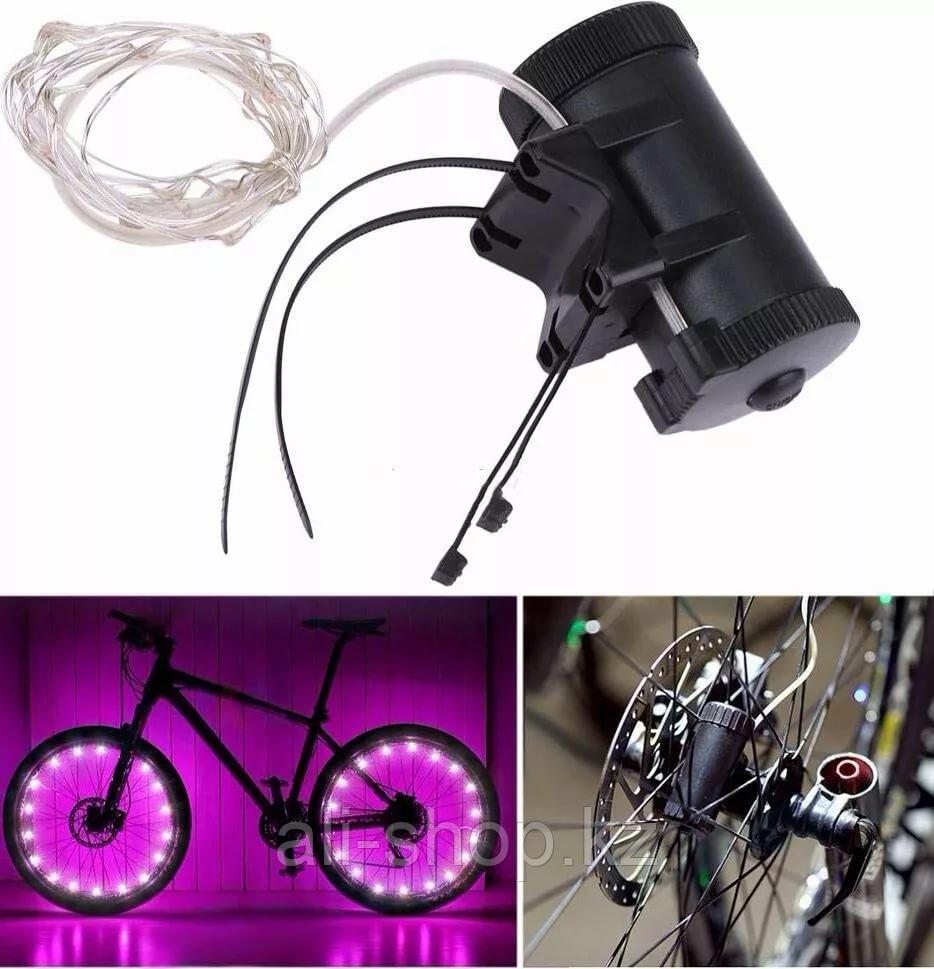 Подсветка для велосипедных колес Wheel Light Spoke Light, 20 LED - фото 6 - id-p113466839