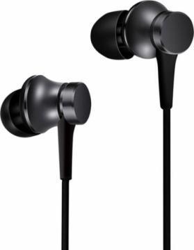 Наушники Xiaomi Mi In-Ear Headphones Basic, чёрный - фото 1 - id-p113467409