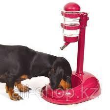 Кормушка-автопоилка с регулируемой высотой Pet Feeder, жёлтый - фото 4 - id-p113466189