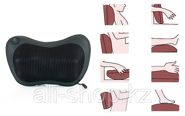 Массажная роликовая подушка Massage Pillow FitStudio - фото 4 - id-p113466277