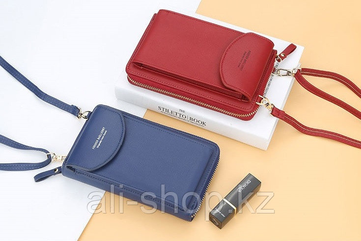 Женская сумочка-портмоне Forever Baellery, красный - фото 2 - id-p113467519