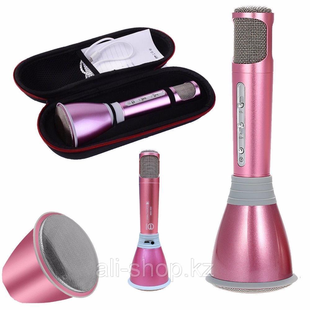 Караоке микрофон Tuxun K068, розовый - фото 1 - id-p113466965