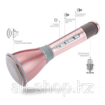 Караоке микрофон Tuxun K068, розовый - фото 2 - id-p113466965