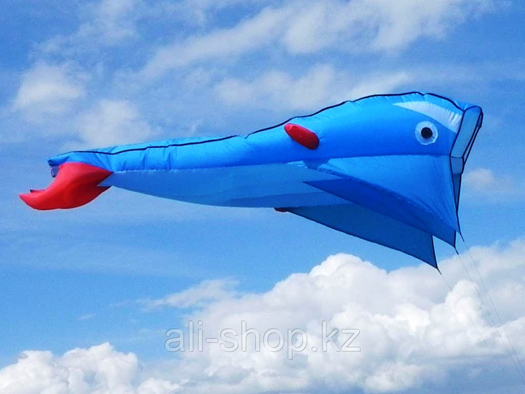 Воздушный змей - Осьминог, голубой - фото 3 - id-p113466313