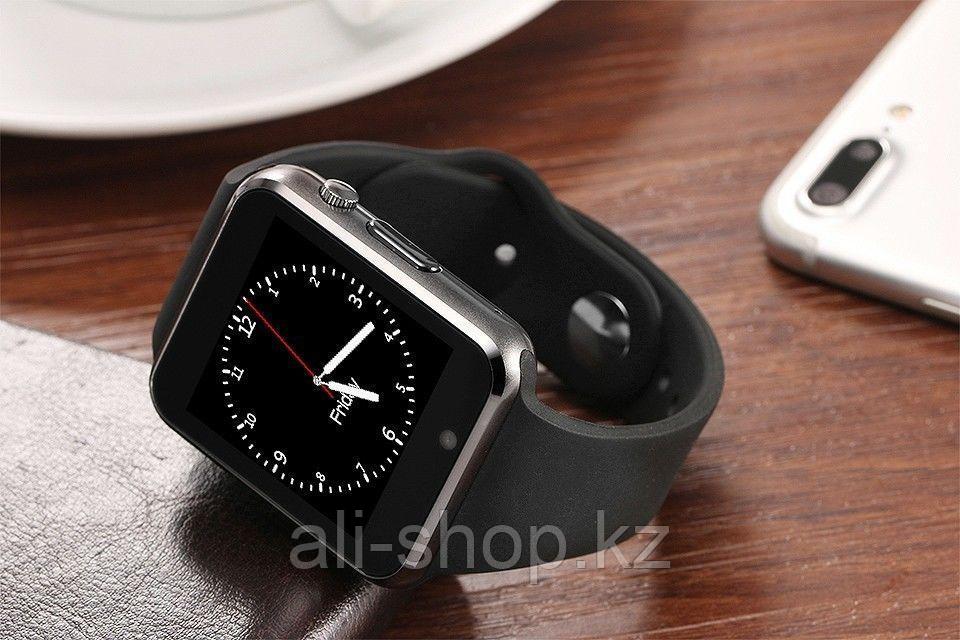 Умные часы браслет Smart Watch AW7, черный - фото 3 - id-p113467138