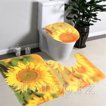 Набор ковриков для ванной - Подсолнух - фото 1 - id-p113467787