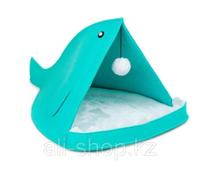 Домик-лежанка для домашних животных - Акула, голубой - фото 1 - id-p113467789