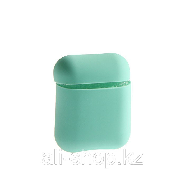 Чехол Soft touch для кейса Apple AirPods, бирюзовый - фото 3 - id-p113467262