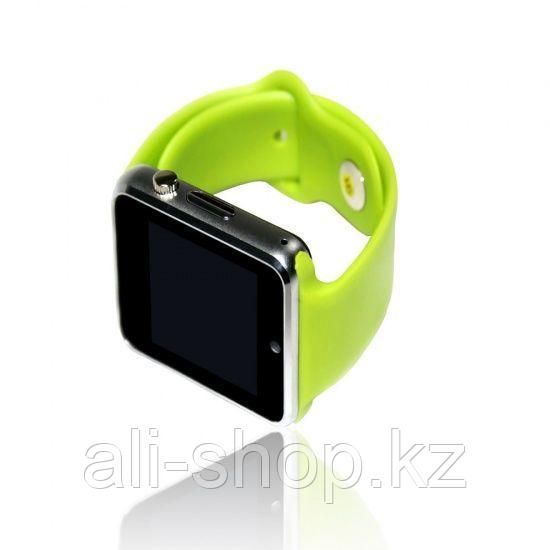 Умные часы браслет Smart Watch AW7, зеленый - фото 1 - id-p113467289