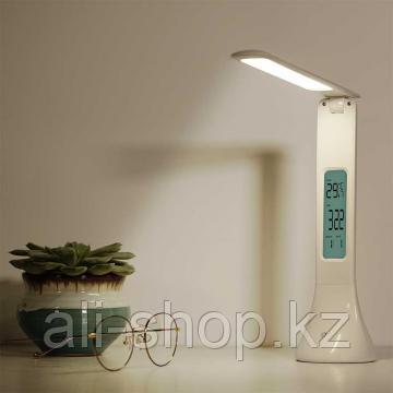 Настольная светодиодная лампа с регулируемой яркостью и календарём Led Calendar Table Lamp, белый - фото 1 - id-p113467296