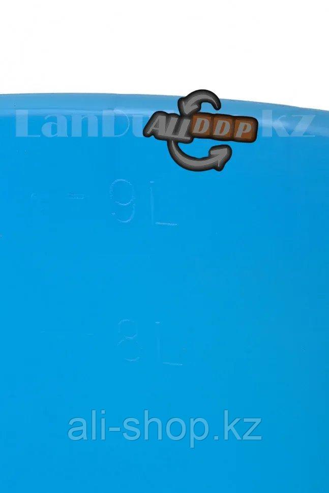 Ведро с отжимом пластмассовое, 9 л. голубое ELFE 92961 (002) - фото 5 - id-p113468614