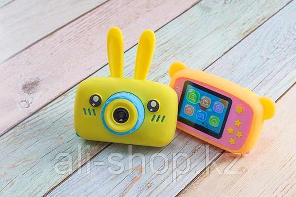 Детский фотоаппарат Зайцы Kids fun camera, жёлтый - фото 4 - id-p113467899