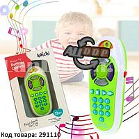Интерактивная детская музыкальная игрушка пульт от телевизора K999 (116B)