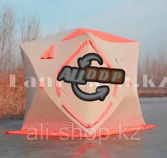 Зимняя палатка stinger 150 см x 150 см (оранжевая) - фото 4 - id-p113467961