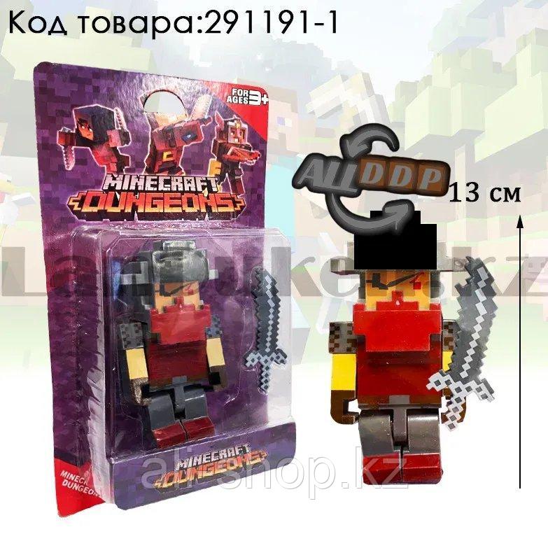 Набор фигурок игровой для детей из серии Майнкрафт "Minecraft" с кинжалом 2 предмета 01 - фото 1 - id-p113469312