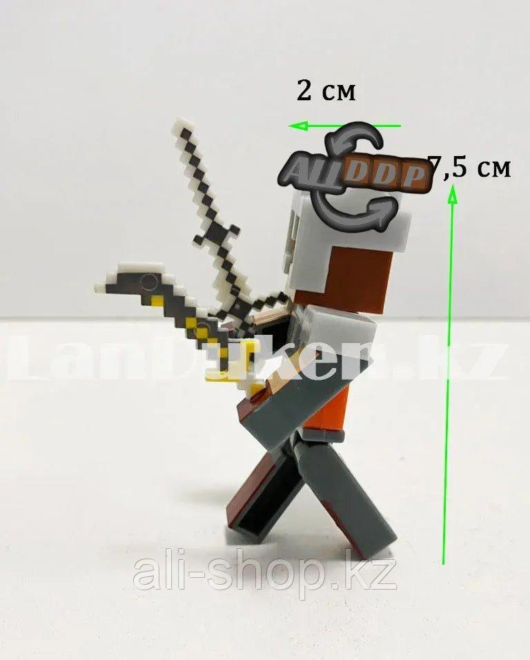 Набор фигурок игровой для детей из серии Майнкрафт "Minecraft" с драконом и аксессуарами 9 предметов No:20136 - фото 5 - id-p113469318