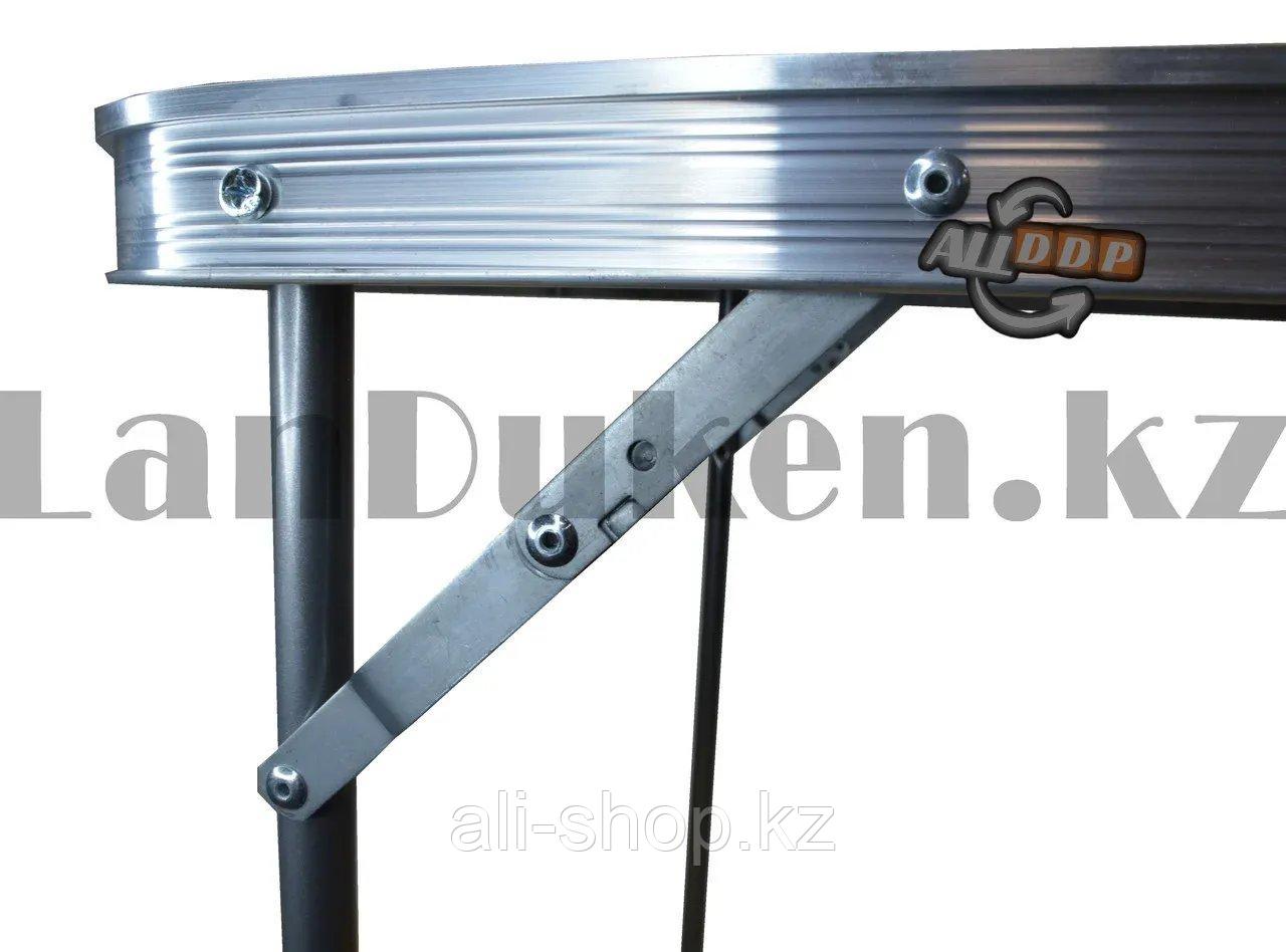 Складной стол для пикника с алюминиевой окантовкой водостойкий пластик Nika CCT-4 780х602 мм - фото 5 - id-p113468092