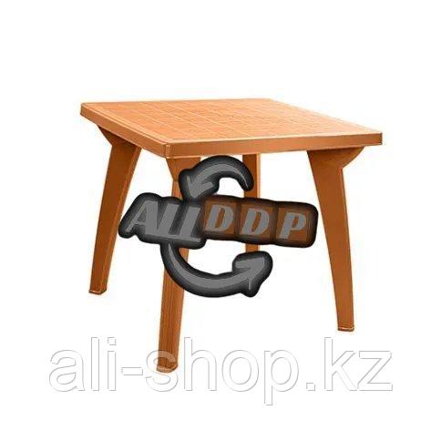 Садовый стол с 4 стульями Ddstyle коричневые - фото 6 - id-p113468097