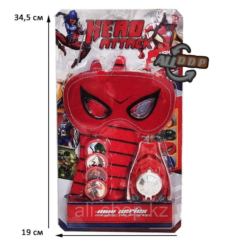 Игровой набор Человек паук Spider man с бластером маской и перчаткой WL51187A - фото 2 - id-p113469375
