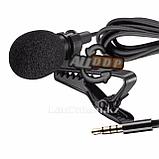 Петличный микрофон 3.5 мм jack черный Микрофон на петличке (97), фото 6