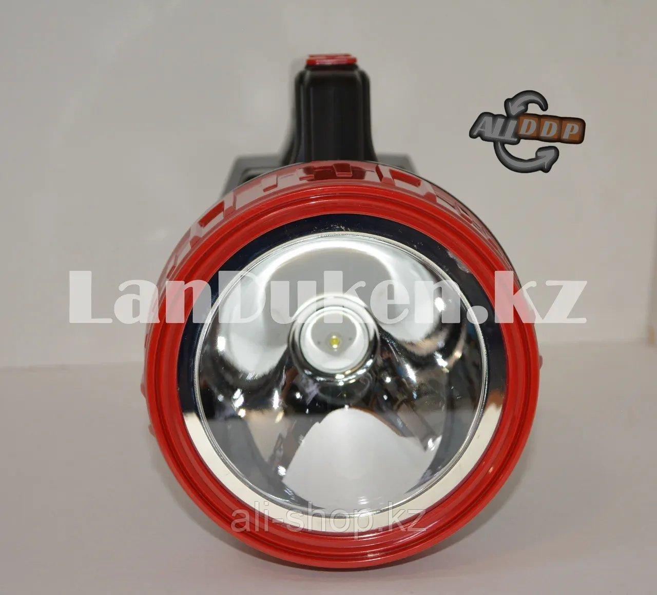 Ручной аккумуляторный фонарь светодиодный KM-2604 LED (зарядка от сети) - фото 6 - id-p113468182