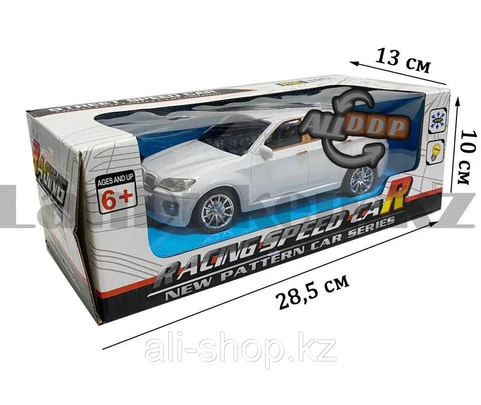 Радиоуправляемая машинка на батарейках со световым эффектом Street speed car BMW 1:20 белая - фото 2 - id-p113469449