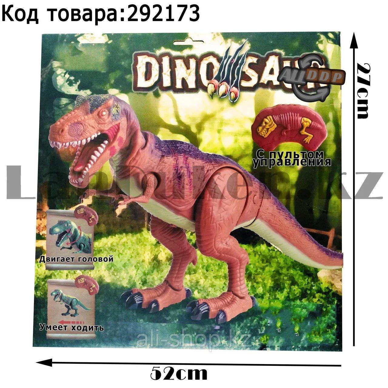 Радио управляемая игрушка динозавр на пульте управления T-Rex Интерактивный - фото 1 - id-p113469453